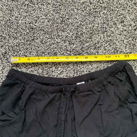 Black Viscose Shorts - Picture 4 of 6